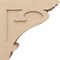Ekena Millwork 12"W x 24"D x 24"H Classic Mayflower Rough Cedar Woodgrain TimberThane Corbel, Primed Tan CORUR12X24X24MAYRCPR - alternate 6